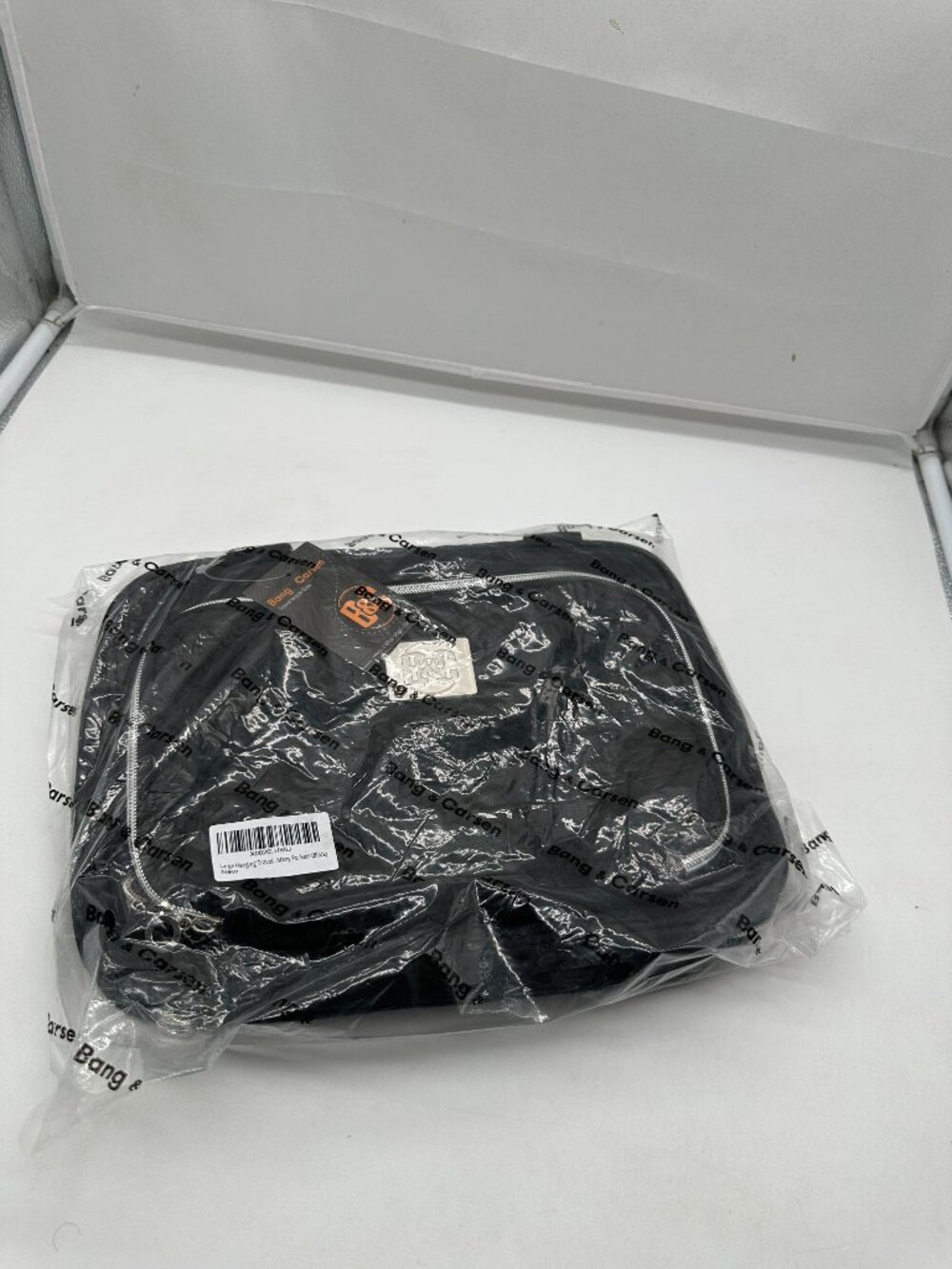 NEW NWT B&C Bang & Carsen Black Hanging Travel Bag Tote